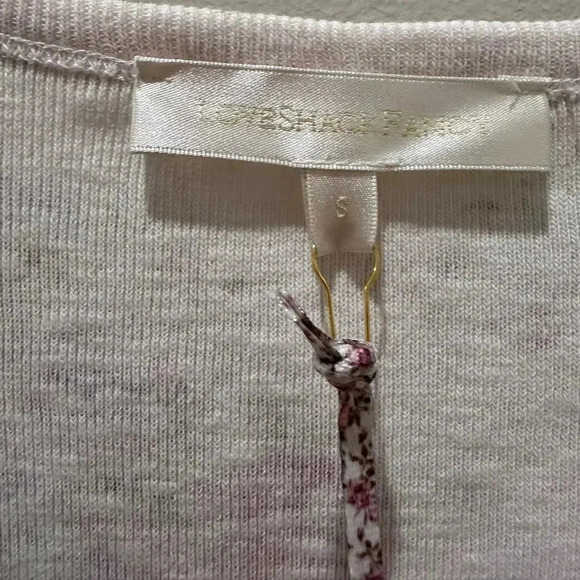 LOVESHACKFANCY jonah crop cardigan in shimmering springs-NWT sz Small - Picture 11 of 14